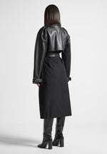 vegan-leather-biker-trench-coat-black