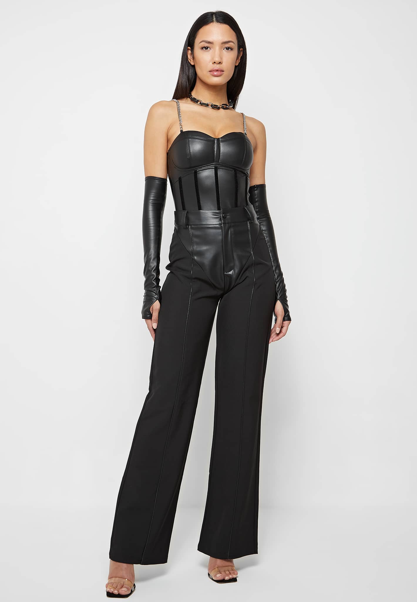 vegan-leather-corset-bodysuit-with-sleeve-black