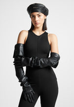 long-leather-ruched-gloves-black