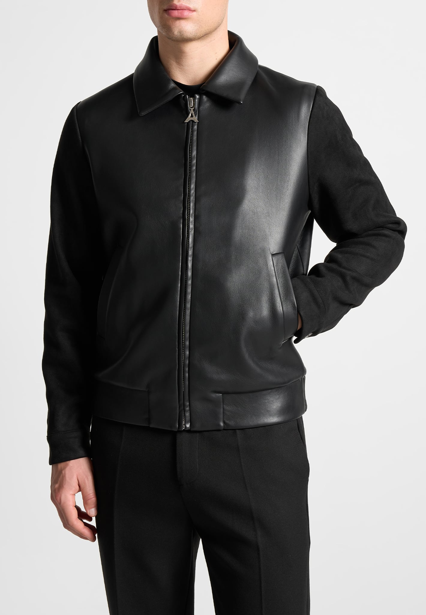 vegan-leather-suede-jacket-black