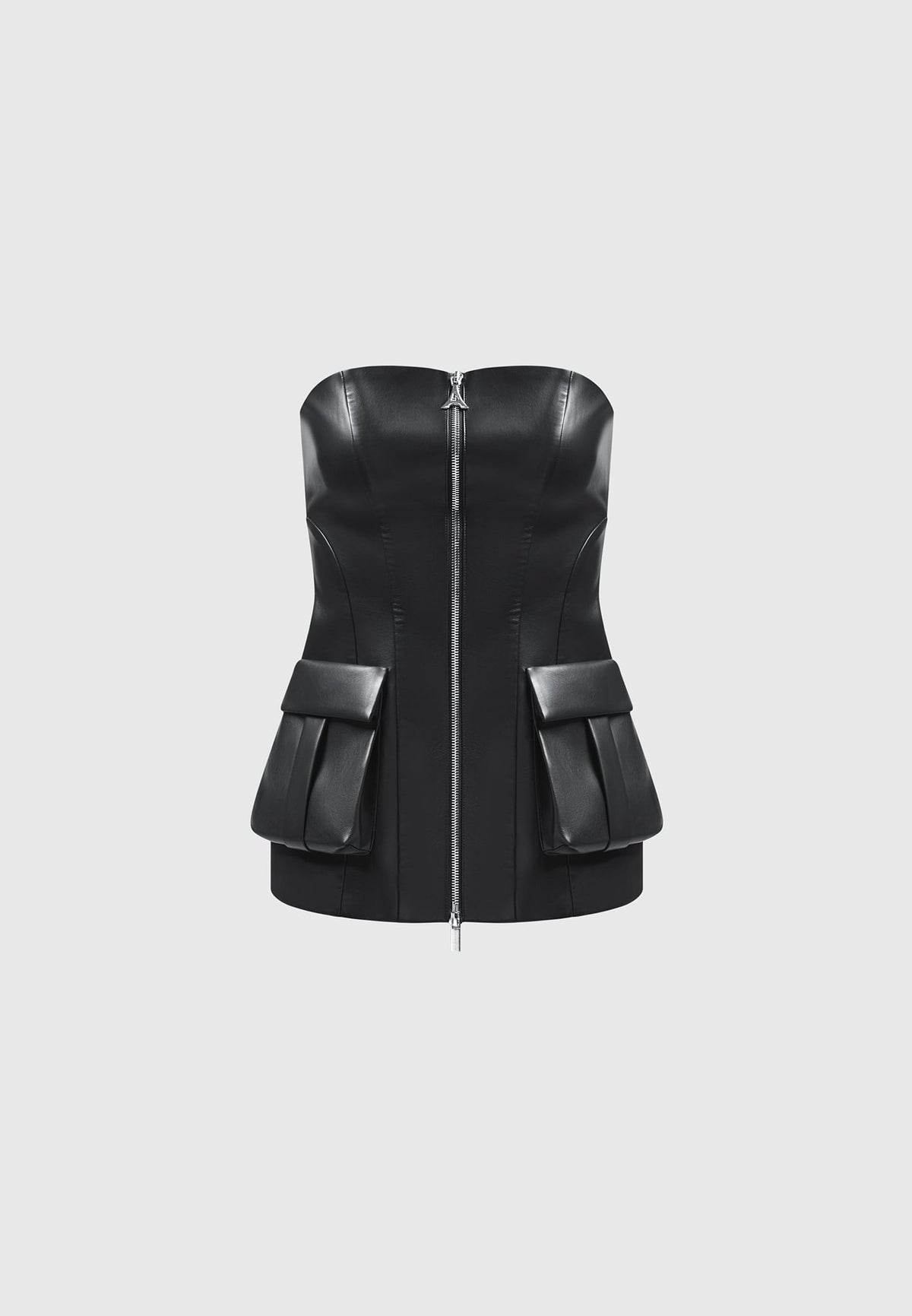 vegan-leather-longline-bandeau-top-black