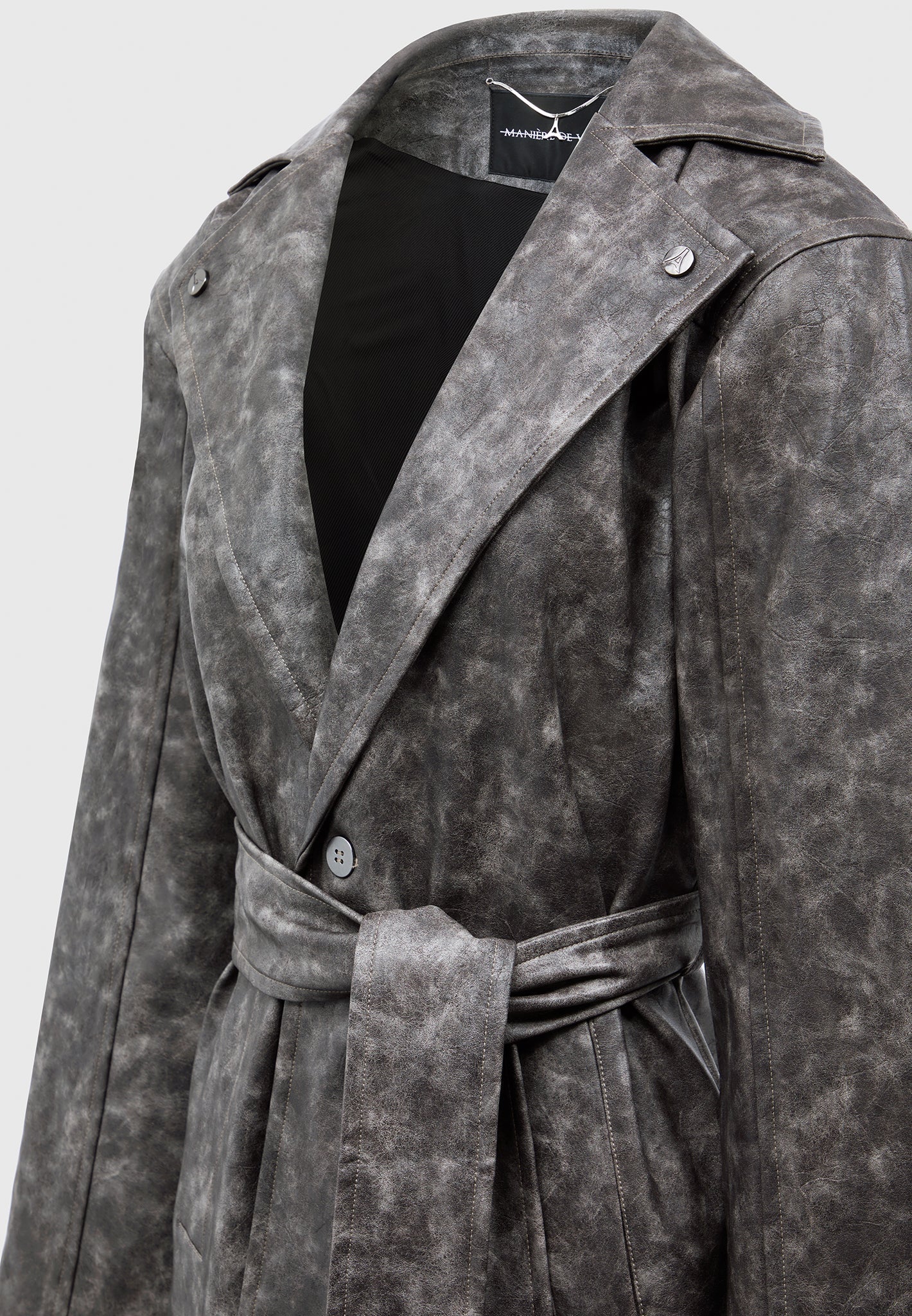 vintage-vegan-leather-trench-coat-grey