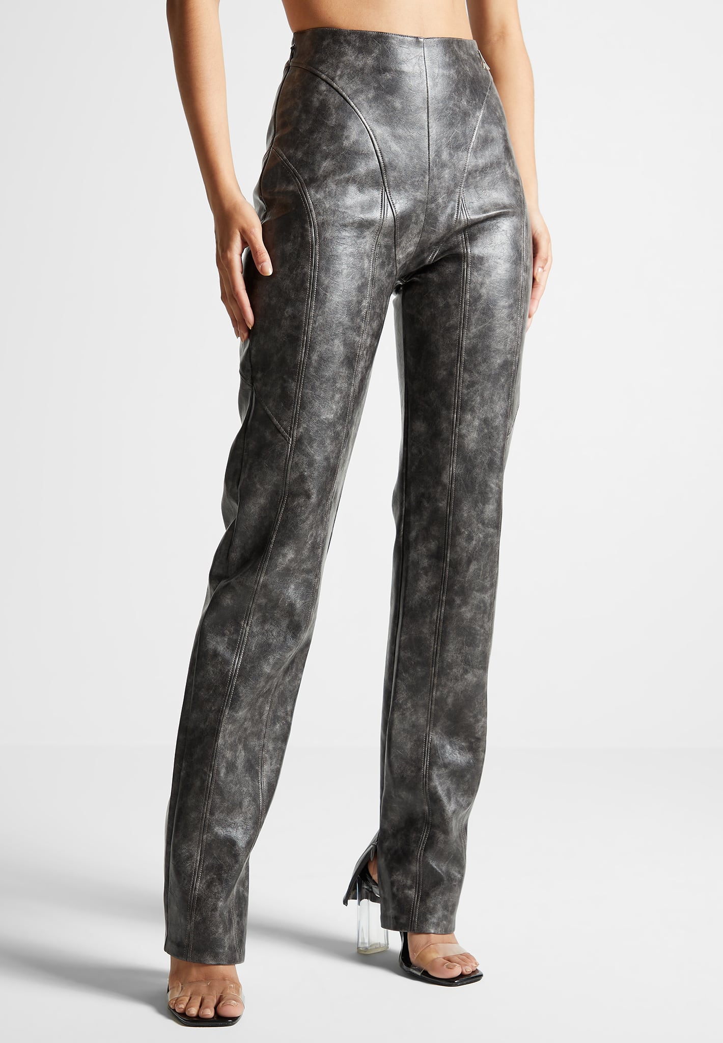 vintage-vegan-leather-trousers-grey
