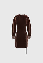 velour-mini-dress-brown