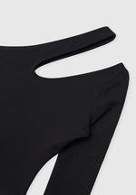 asymmetric-bodysuit-with-vegan-leather-sleeve-black