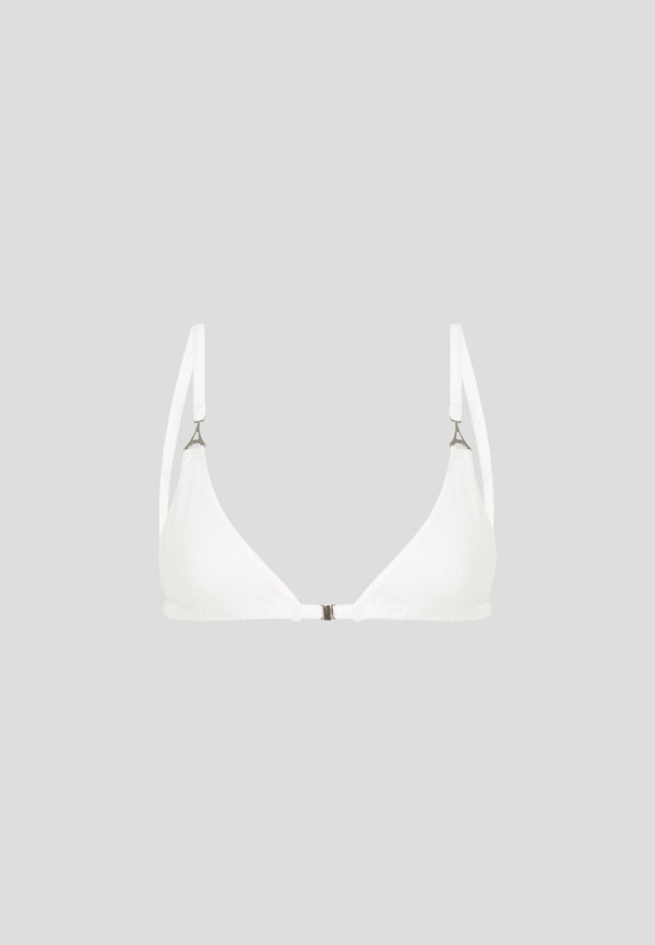 Mesh Bralette - White