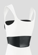 layered-corset-mini-dress-white-black