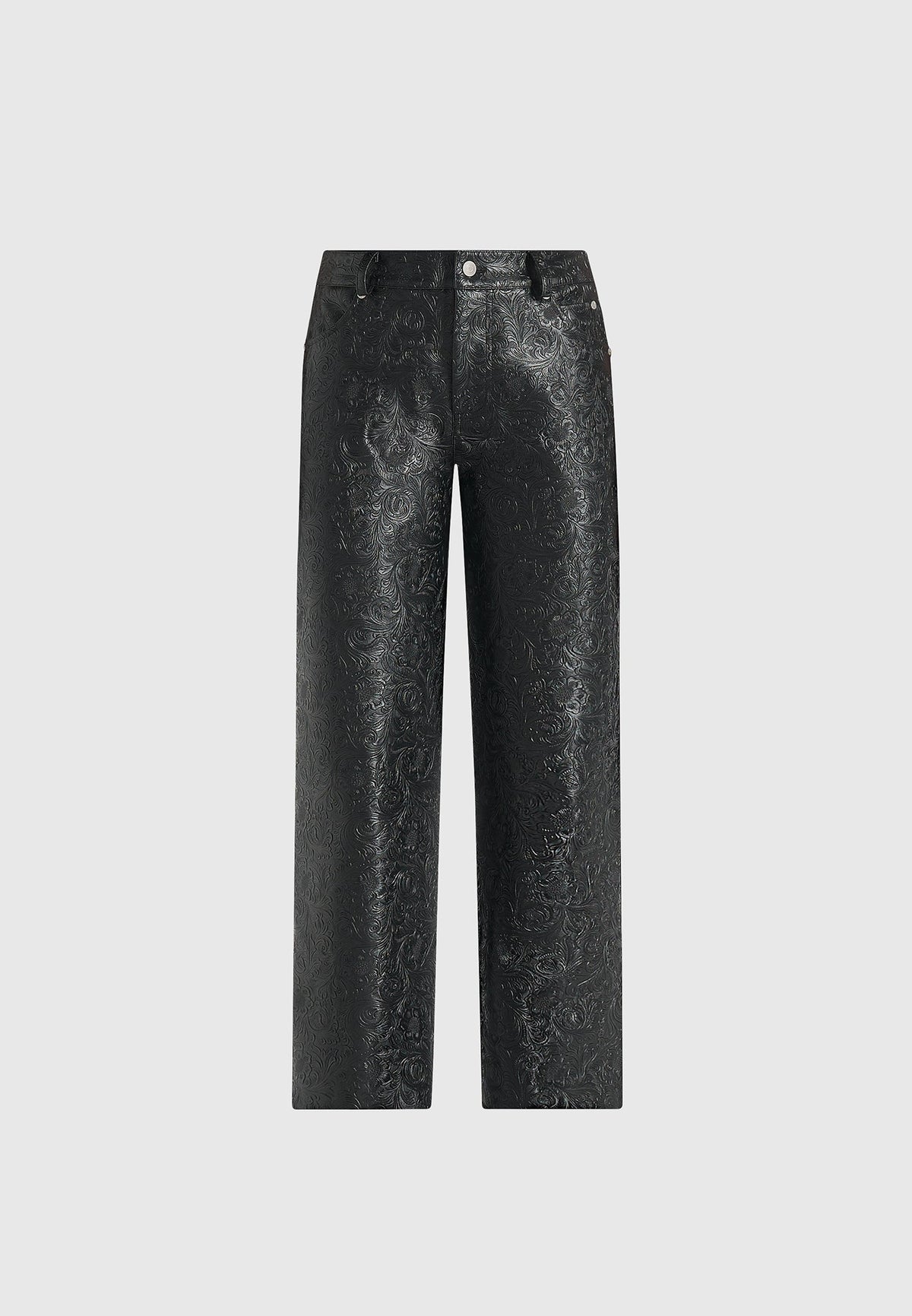 ruth-embossed-leather-mid-rise-trousers-black