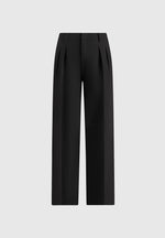 J⁠ulie - Tailored Twin Pleat Trousers - Black