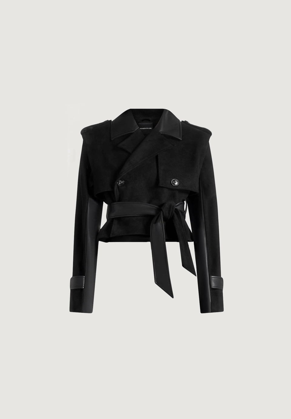 lelia-cropped-suede-trench-coat-with-belt-black