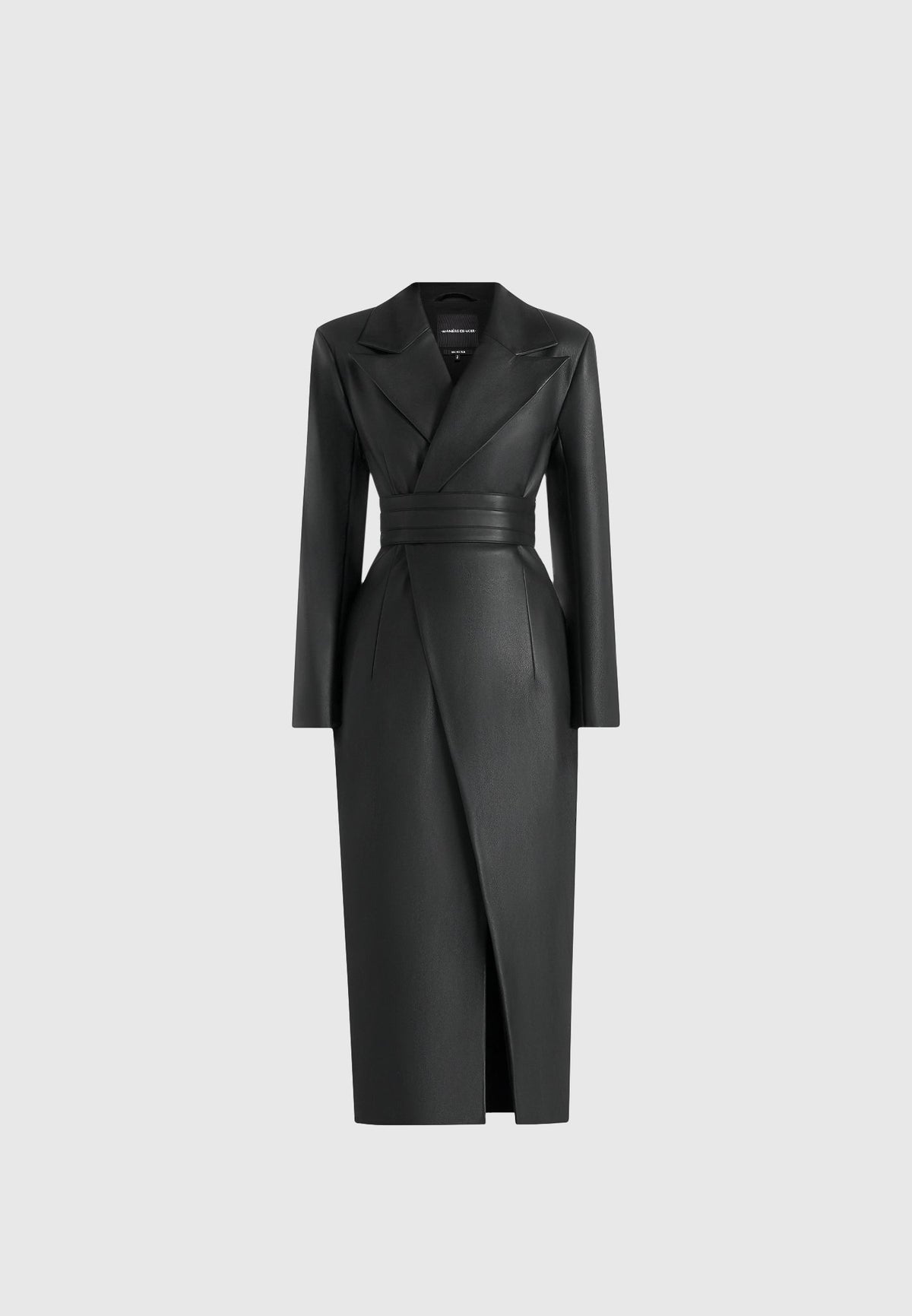 esma-leather-asymmetric-coat-with-cinch-belt-black