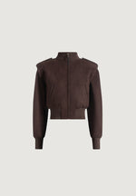 delfina-suede-layered-shoulder-cropped-bomber-jacket-brown