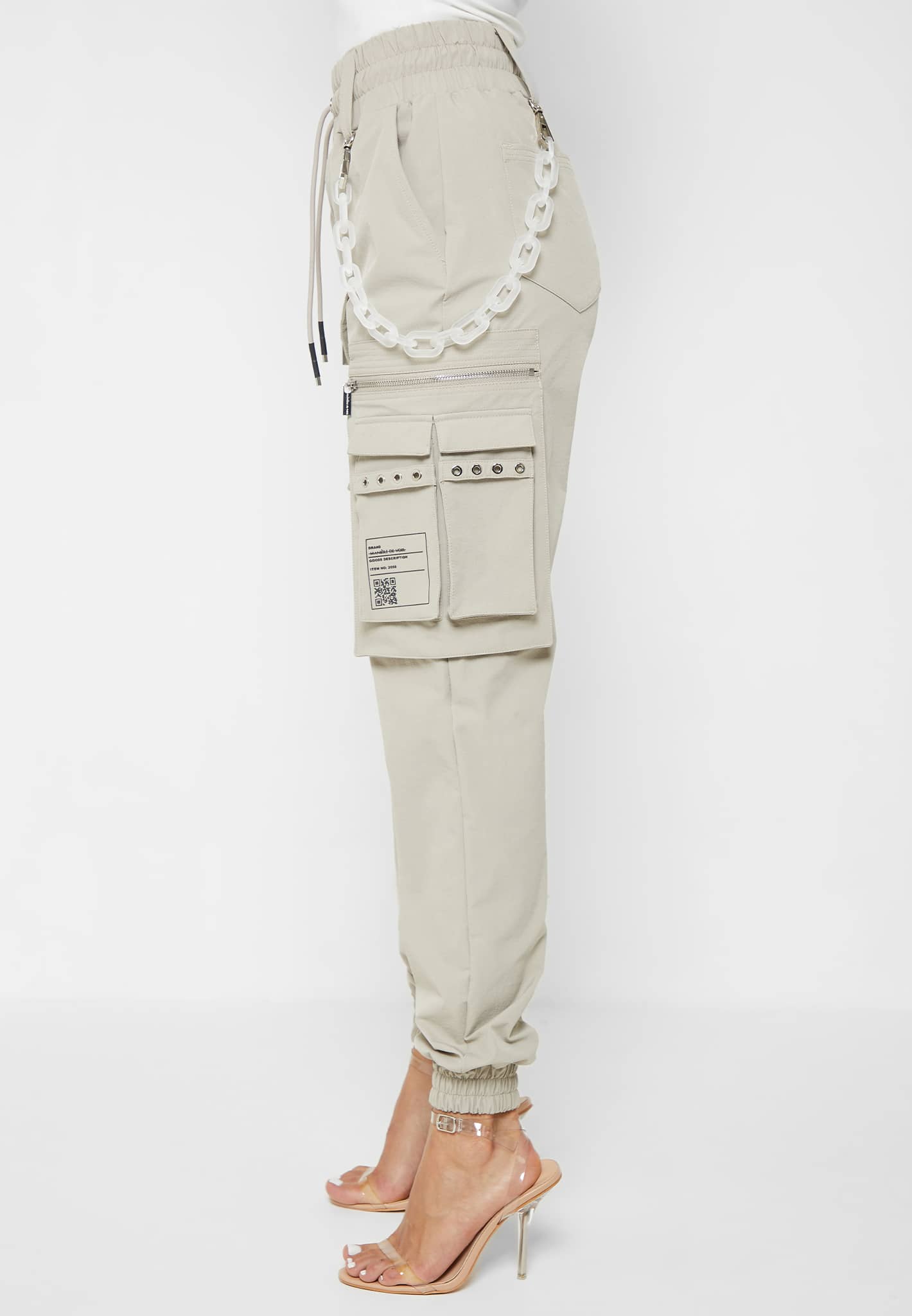 cargo-pants-with-frosted-chain-beige