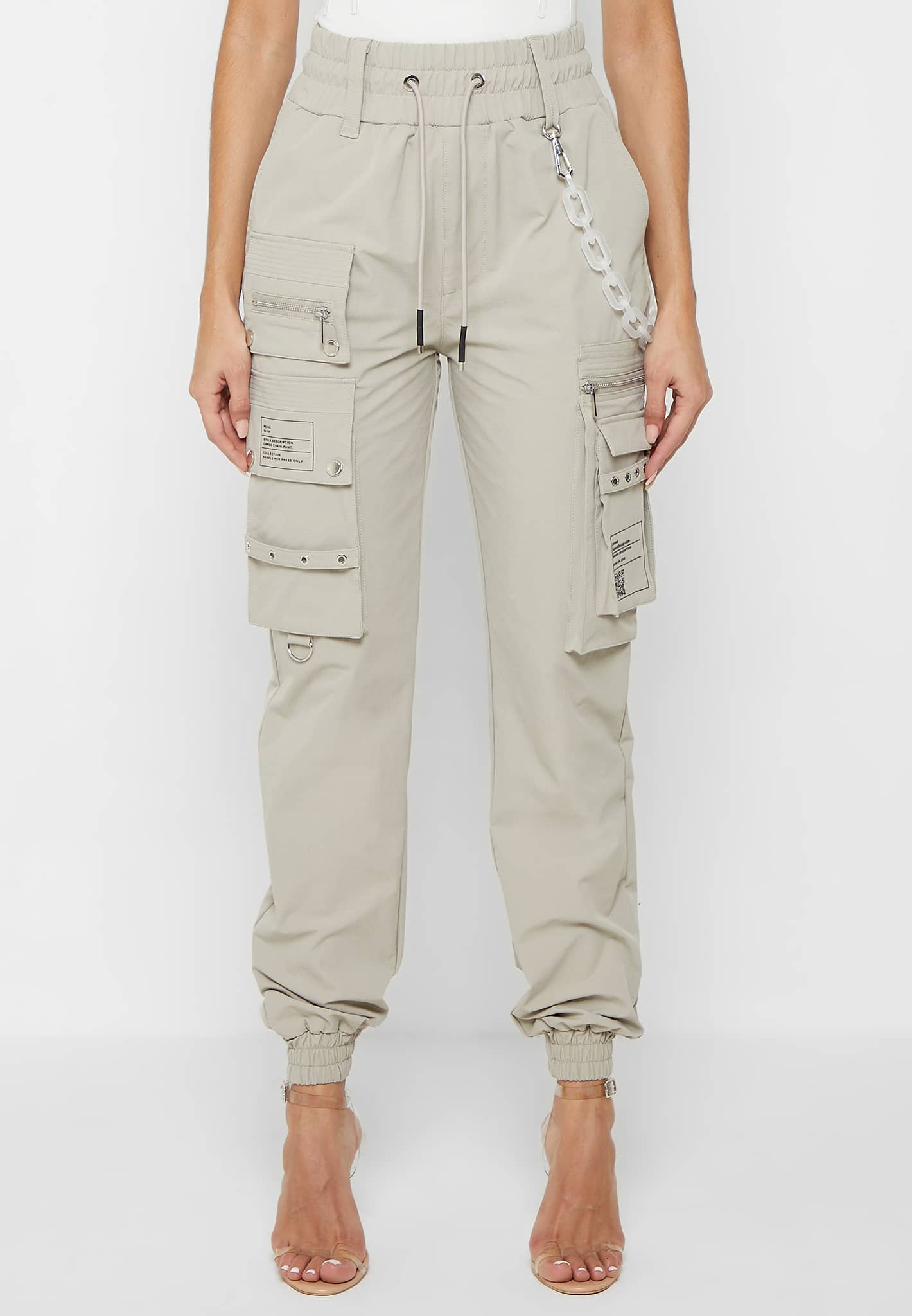 cargo-pants-with-frosted-chain-beige