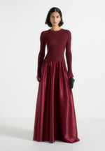 adeline-knit-satin-curved-hem-maxi-dress-wine-red
