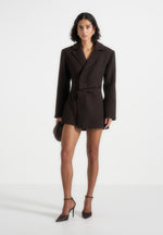 oversized-wool-asymmetric-blazer-dress-brown