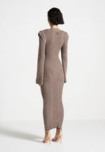 wide-shoulder-knitted-midaxi-dress-taupe-1