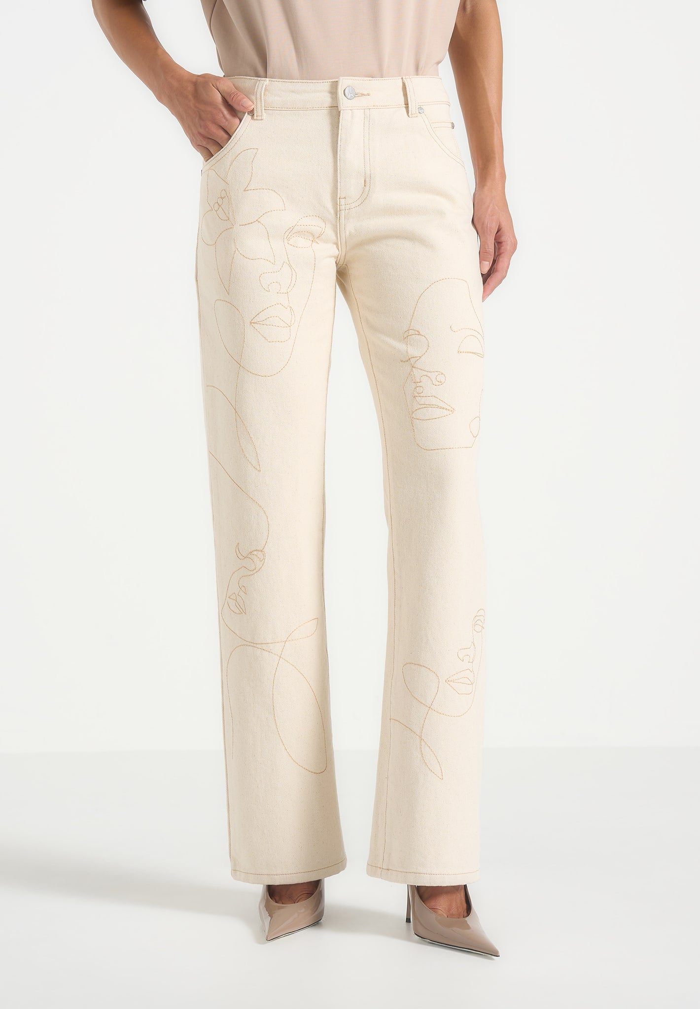 calista-line-art-denim-jeans-cream 