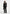 Julie - Tailored Twin Pleat Pants - Black