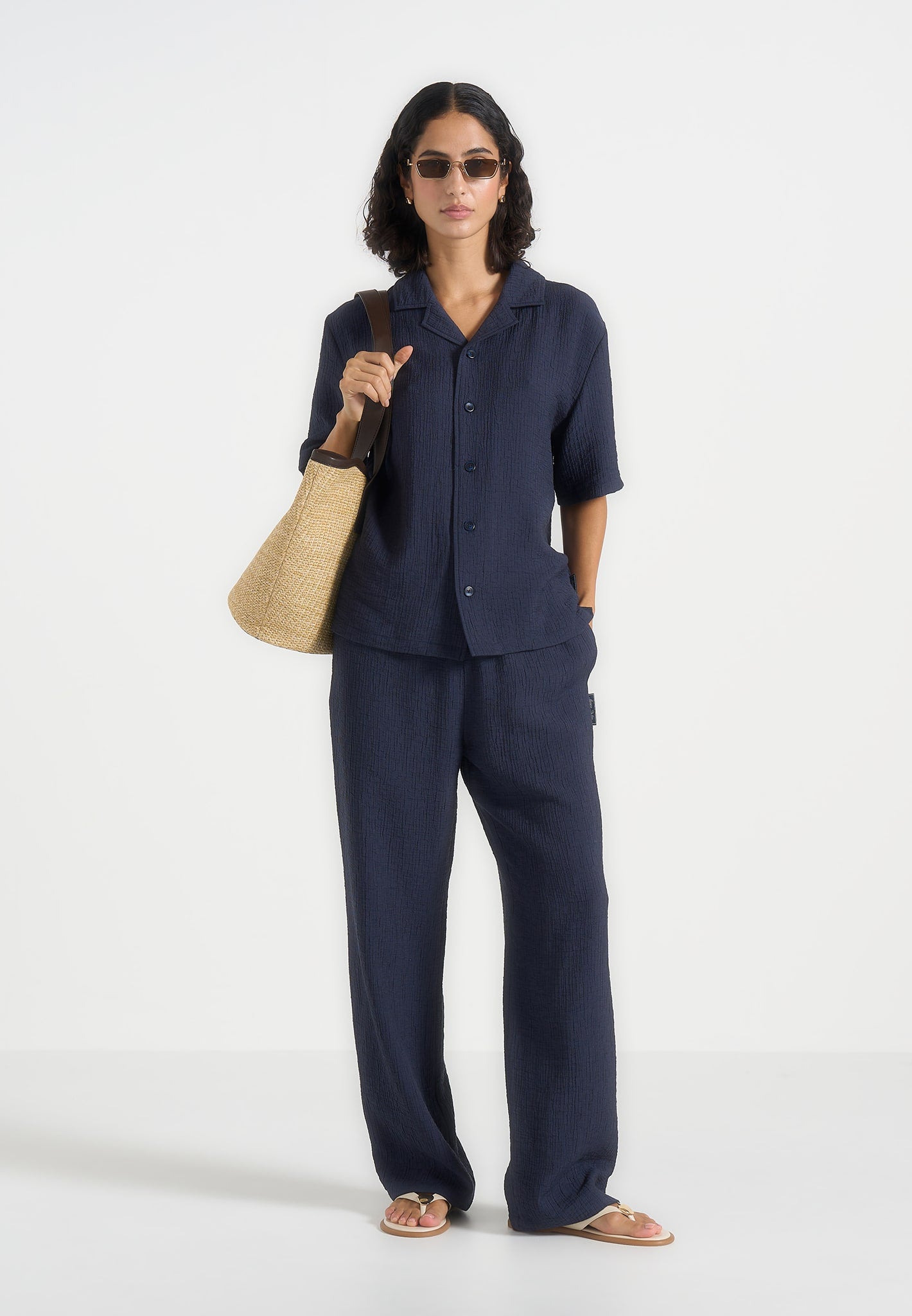 addison-unisex-textured-relaxed-fit-trousers-navy