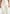 Caroline - Tacked Twill Fit & Flare Pants - White