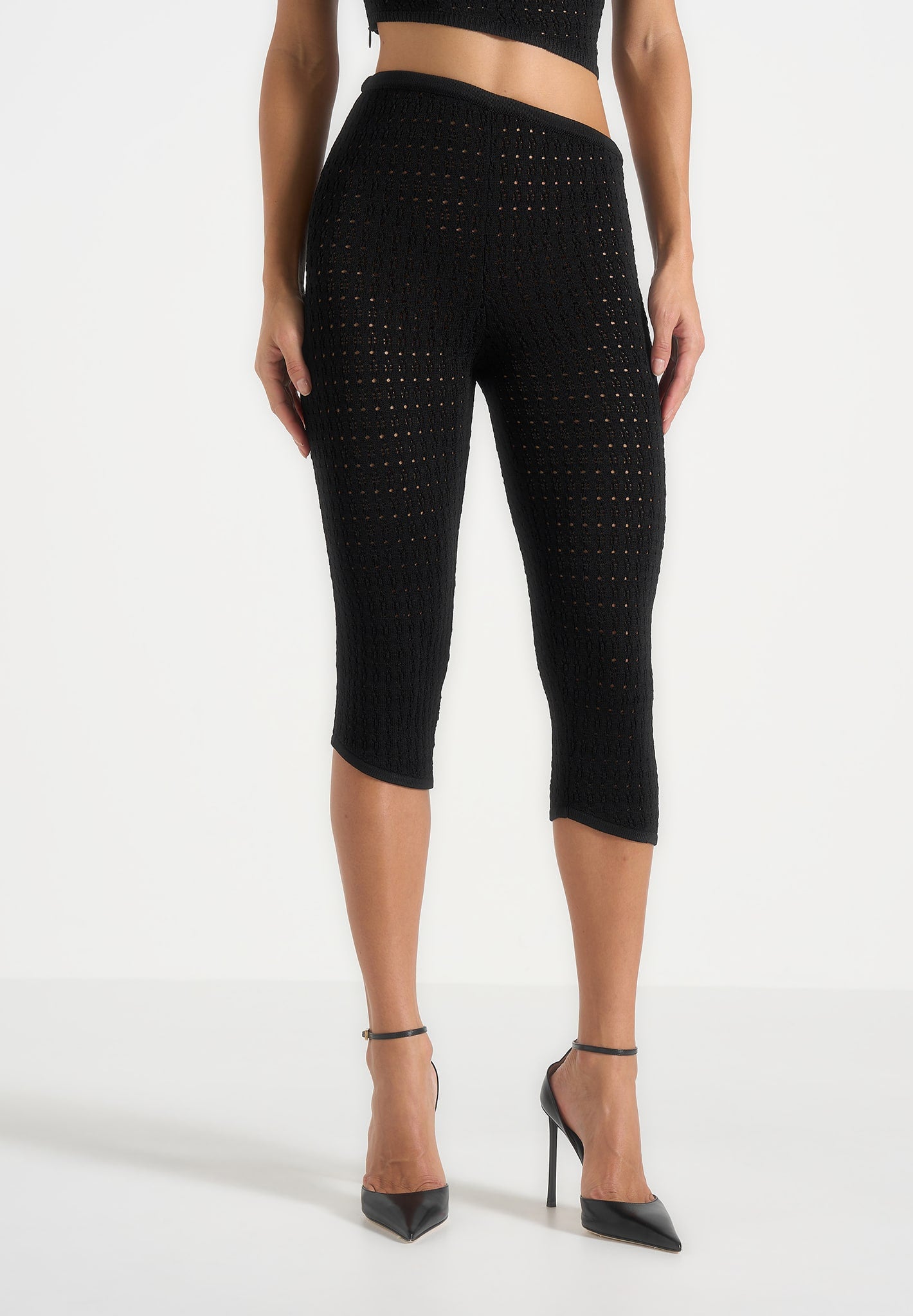 aimee-pointelle-asymmetric-capri-leggings-black 