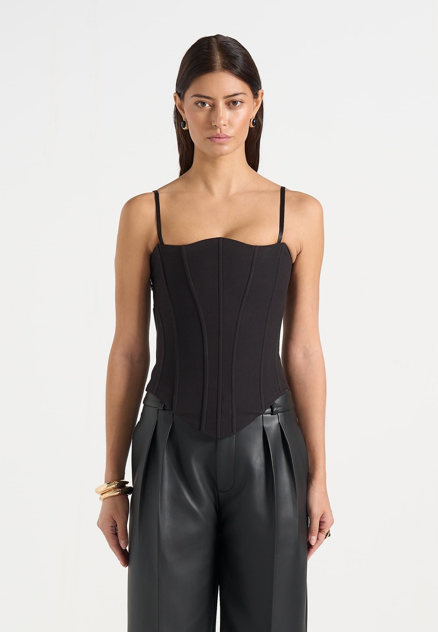scarlett-tailored-lace-up-corset-black 