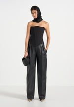 scarlett-tailored-lace-up-corset-black