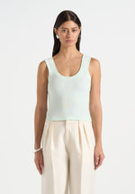 liane-scoop-neck-ribbed-cotton-vest-mint-green