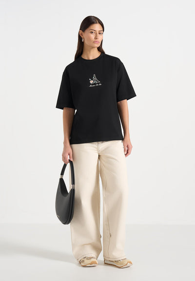 ts008-unisex-floral-eiffel-cotton-t-shirt-black