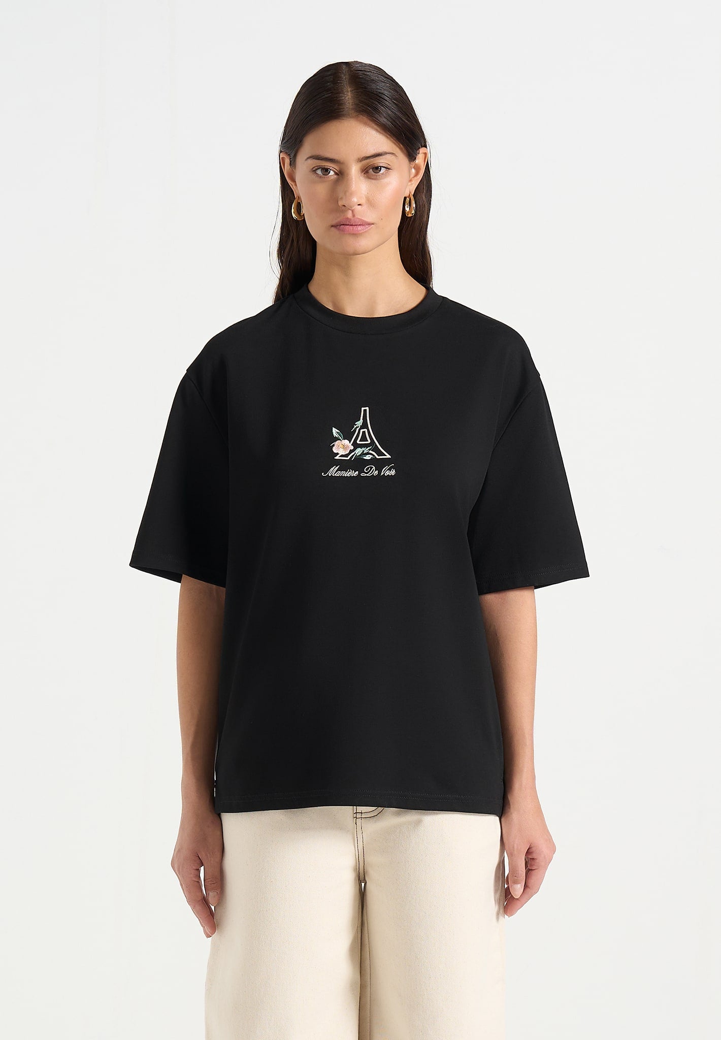 ts008-unisex-floral-eiffel-cotton-t-shirt-black