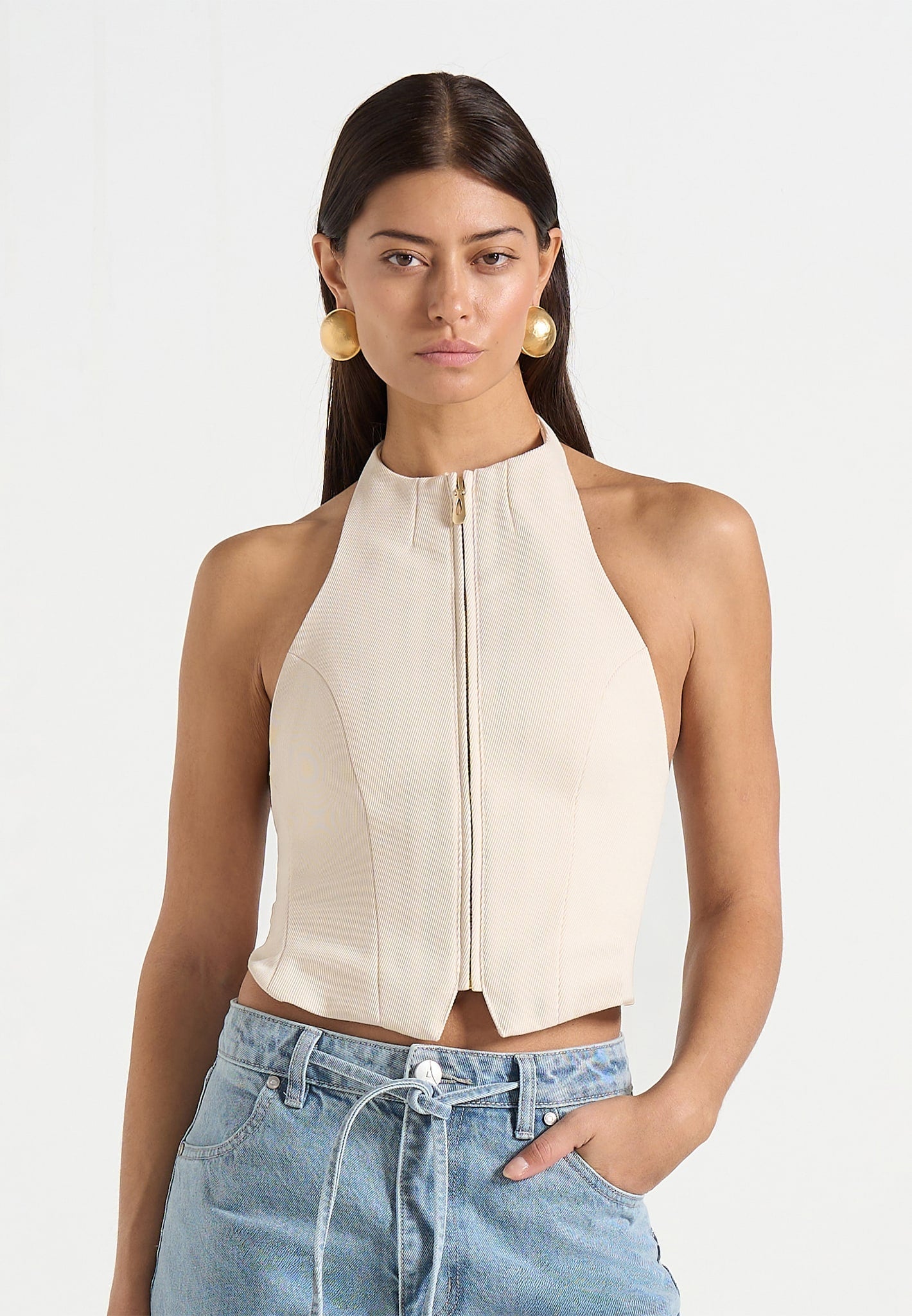 claudette-twill-halterneck-backless-top-cream 