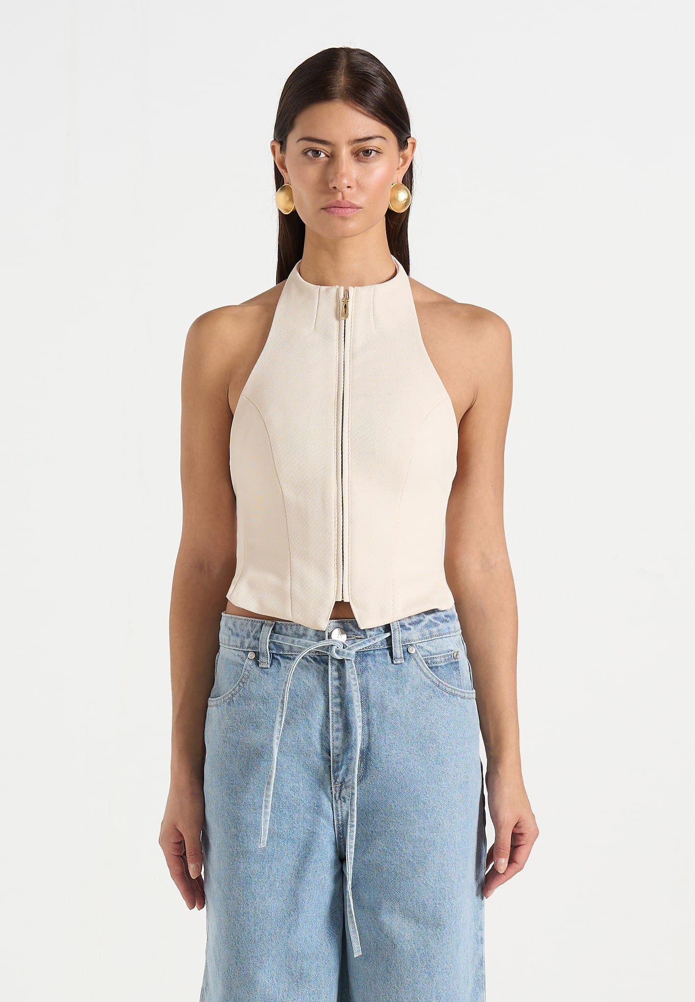 claudette-twill-halterneck-backless-top-cream