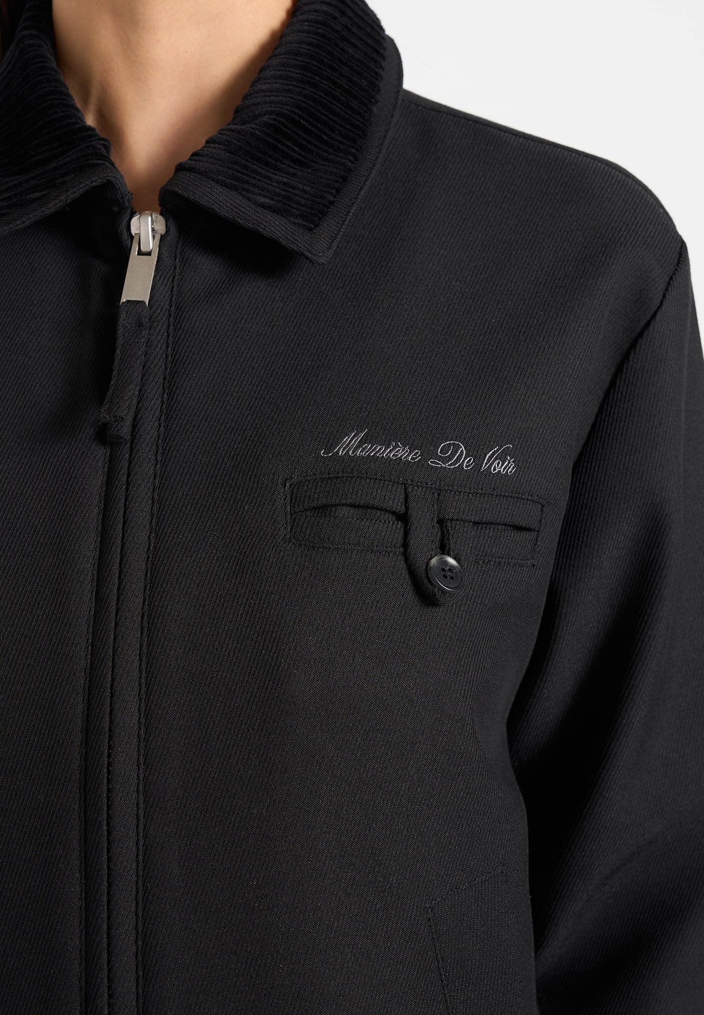 kilian-unisex-twill-signature-jacket-black