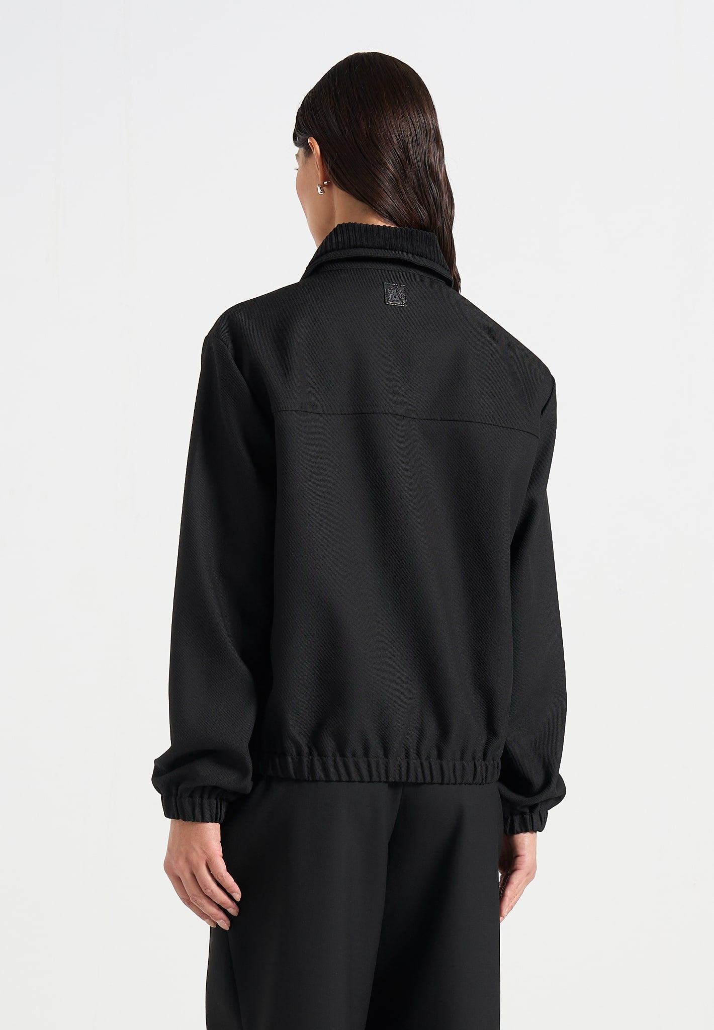 kilian-unisex-twill-signature-jacket-black