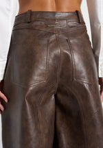 hazel-vintage-leather-wrapover-bermuda-shorts-brown
