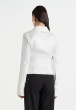 sonia-satin-cinch-shirt-white
