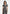 Yolanda - Tailored Peplum Suit Vest - Grey Speckle