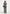 Yolanda - Tailored Peplum Suit Vest - Grey Speckle