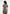 Yolanda - Tailored Peplum Suit Vest - Grey Speckle