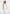 Corina - Satin Corset Cowl Lace Maxi Dress - White