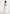 Ava - Halterneck Embellished Corset Gathered Maxi Dress - Cream