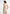 Irene - Collar Detail Cinched Suit Vest - Beige/White