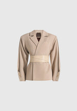 marie-twist-sleeve-tailored-blazer-with-belt-beige