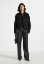 nino-clasp-detail-contrast-stitch-gabardine-jacket-black