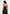 Elva - Smocked Waist Cotton Maxi Dress - Black