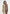 Sonia - Two Tone Tailored Shirt - Taupe/Brown