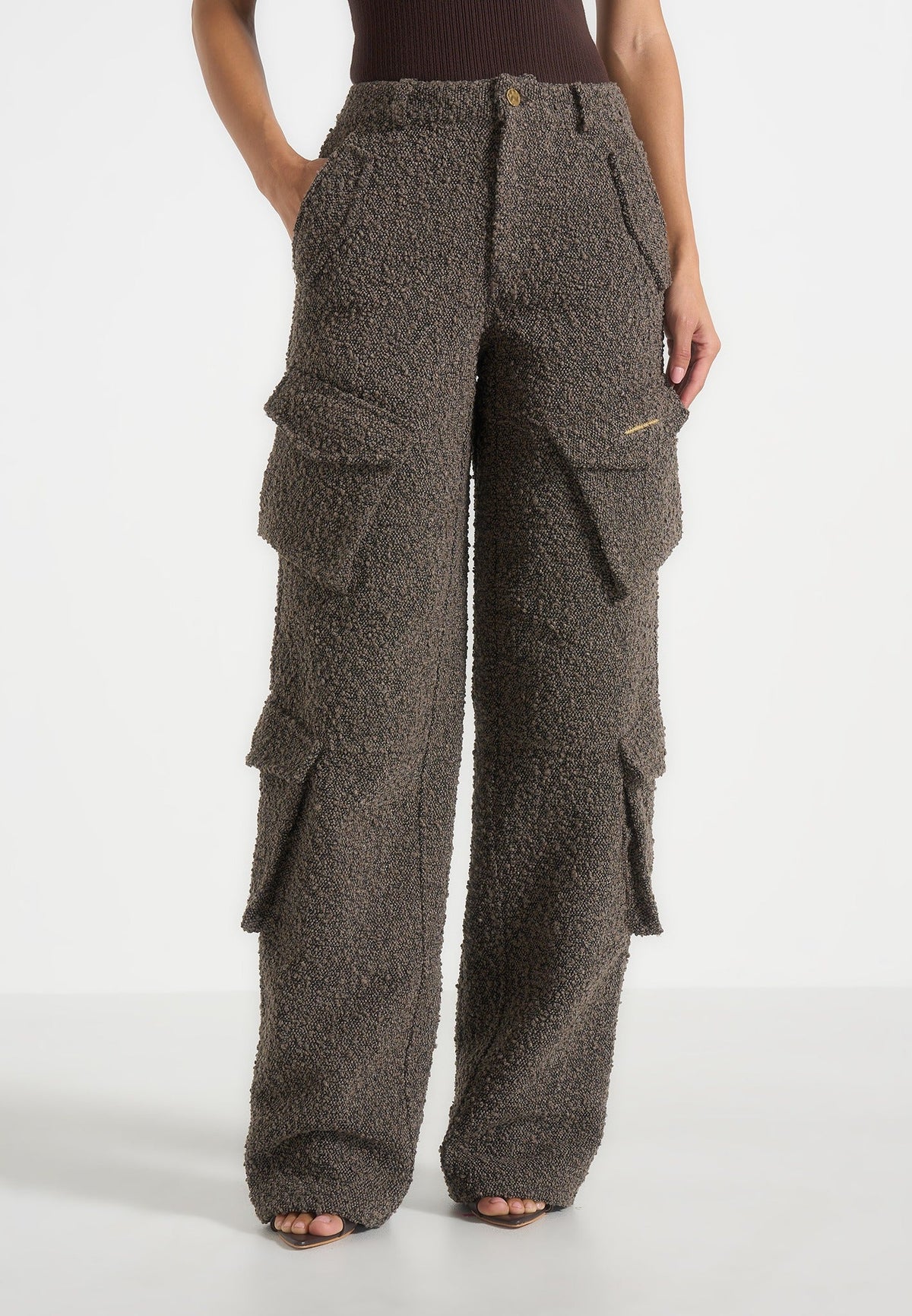 anne-high-waisted-boucle-denim-cargo-pants-brown