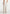 Ivanna - Elasticated Wide Leg Striped Cotton Pants - Cream