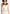 Veronica - Lace Tailored Corset Suit Vest - White